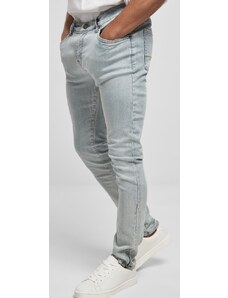 Jeansy Urban Classics Slim Fit Zip Jeans - lighter washed
