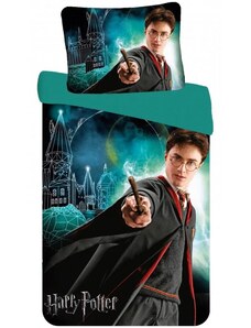 Setino Bavlněné ložní povlečení Harry Potter - motiv Mladý čaroděj - 100% bavlna - 70 x 90 cm + 140 x 200 cm