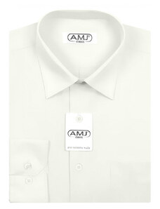Pánská košile AMJ Comfort fit - smetanová JD16