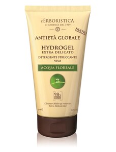 Erboristica Global Anti-Age Pleťový čistící odličovací hydrogel extra jemný 150 ml