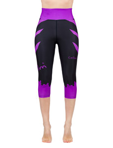 Dámské běžecké/fitness legíny 3/4 délka COLLM VIOLET