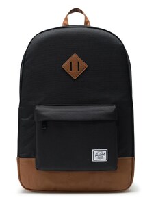 Herschel Heritage Black/Tan Synthetic Leather 21,5L