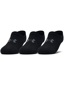 Pánské ponožky Under Armour Ultra Low 3-Pack Socks Black