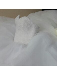 Donna Bridal svatební šaty s perličkovým živůtkem + SPODNICE ZDARMA