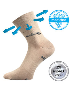 MISSION zdravotní antibakteriální sportovní ponožky se stříbrem Voxx