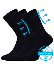 Voxx Ponožky extra volný zdravotní lem Finego 3 páry