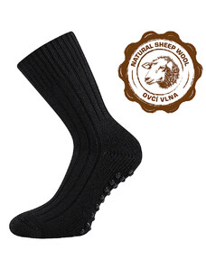 WILLIE protiskluzové vlněné ponožky Voxx - ABS černá 35-38