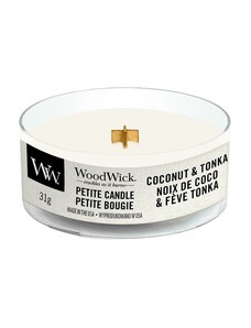 WoodWick Svíčka Petite Coconut & Tonka, 31 g