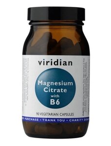 Hořčík s vitamínem B6 Viridian 90 kapslí