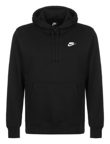 Nike Sportswear Mikina 'Club Fleece' černá / bílá