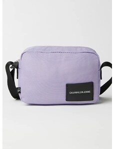 Calvin Klein fialová crossbody kabelka CAMERA BAG