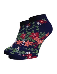 Benami Veselé kotníkové ponožky Květiny
