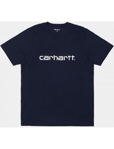 TRIKO CARHARTT WIP cript / - modrá -