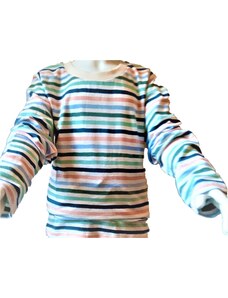 CALVI-Chlapecké triko Pruh pastelové barvy
