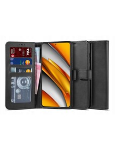 Ochranné pouzdro na Xiaomi Poco F3 / Mi 11i - Tech-Protect, Wallet 2 Black