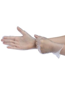 EXISPORT PVC rukavice (100ks balenie) Velikost M