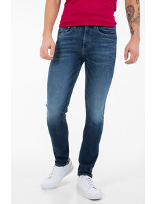 Calvin Klein pánské tmavě modré džíny SKINNY