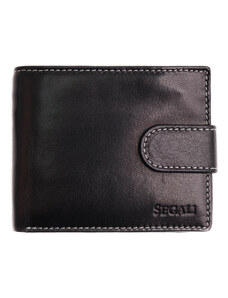Pánská kožená peněženka Segali 2016 černá