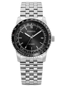 Tisell Watch NH-35 40mm Pilot Black