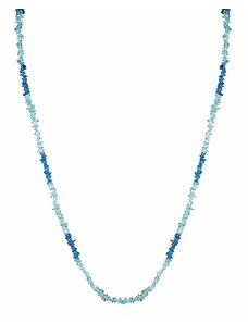 Nefertitis Apatit neon a blue sky náhrdelník A kvalita - cca 80 cm