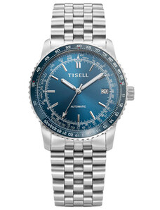 Tisell Watch NH-35 40mm Pilot Blue