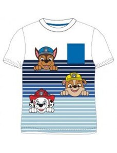 SpinMaster Chlapecké bavlněné tričko s krátkým rukávem Tlapková patrola / Paw Patrol - pruhy