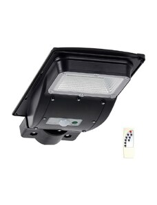 Polux LED Solární pouliční lampa se senzorem STREET LED/3W/3,2V IP65 +dálkové ovládání SA1568