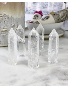 Gaia Crystal Křišťálový krystal broušený Madagaskar 5cm