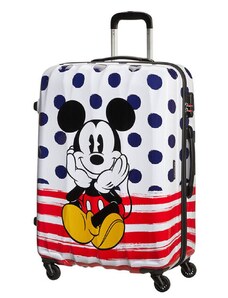 American Tourister Cestovní kufr Disney Legends Spinner 88 l bílá