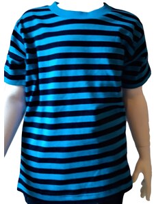 CALVI-Chlapecké triko modrý pruh