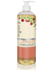 Lady STELLA Antioxidační masážní olej Šipka & Višeň 1000 ml