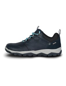 Nordblanc Modré dámské kožené outdoorové boty DONA