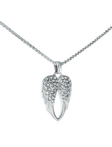 BM Jewellery Dámský náhrdelník s přívěškem křídla z chirurgické oceli S11079120