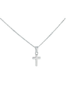 BM Jewellery Náhrdelník křížek 1,5 cm z chirurgické oceli S11082040