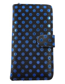 Swifts Dámská peněženka s puntíky modrá 4624