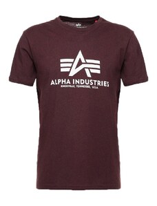 Alpha Industries Basic T (deep maroon) S