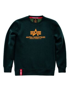 Alpha Industries mikina Basic Sweater zelená (dark petrol) L