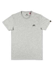 Alpha Industries Basic T Small Logo (grey heather) L