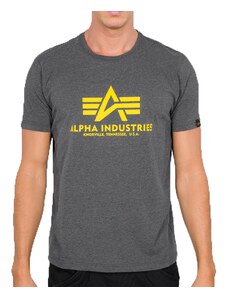Alpha Industries Basic T (charcoal heather) M