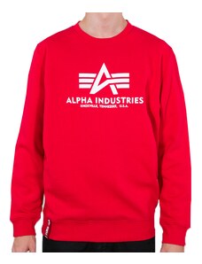 Alpha Industries pánská mikina Basic Sweater (speed red) M