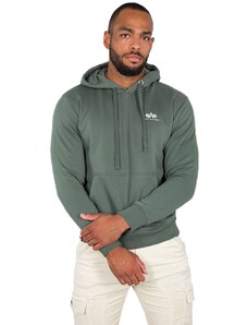 Alpha Industries Basic Hoody Small Logo (vintage green) XXL