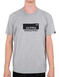 Alpha Industries Box Logo T (grey heather) M