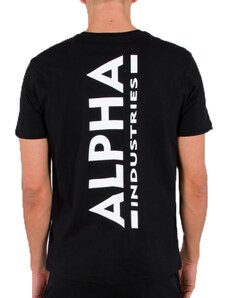 Alpha Industries Backprint T (black) M