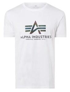 Alpha Industries Basic T Rainbow (white) XL