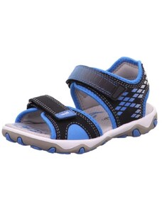 Superfit sandály 0-609466-0000 MIKE 3.0 černé / modré