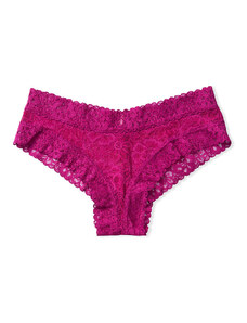 Victoria´s Secret Victoria's Secret krajkové brazilské kalhotky Floral Lace Cheeky Panty