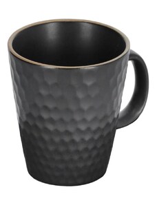 Černý keramický hrnek Kave Home Manami 430 ml