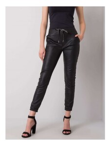 Dámské koženkové kalhoty černé Vionnetta SP A2224P