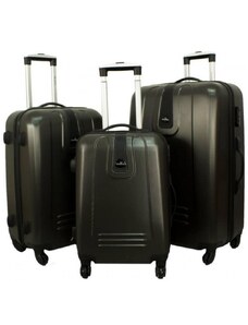 Sada cestovních kufrů RGL 910 - tmavě šedá