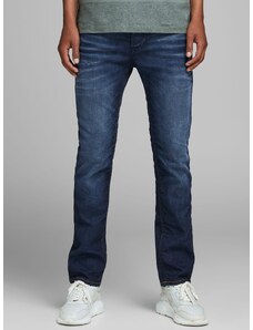 Tmavě modré slim fit džíny Jack & Jones Tim - Pánské